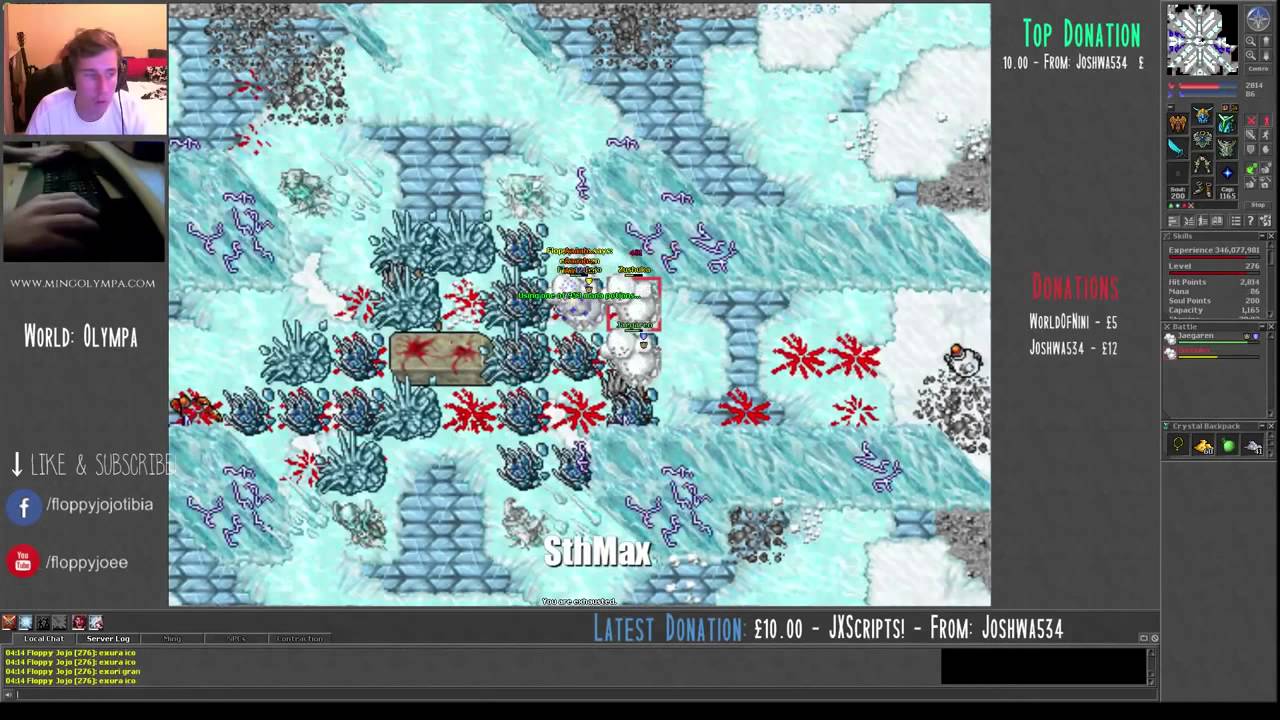 Tibia Killing Zushuka / Matando Zushuka - Rare Raid Boss [HD]