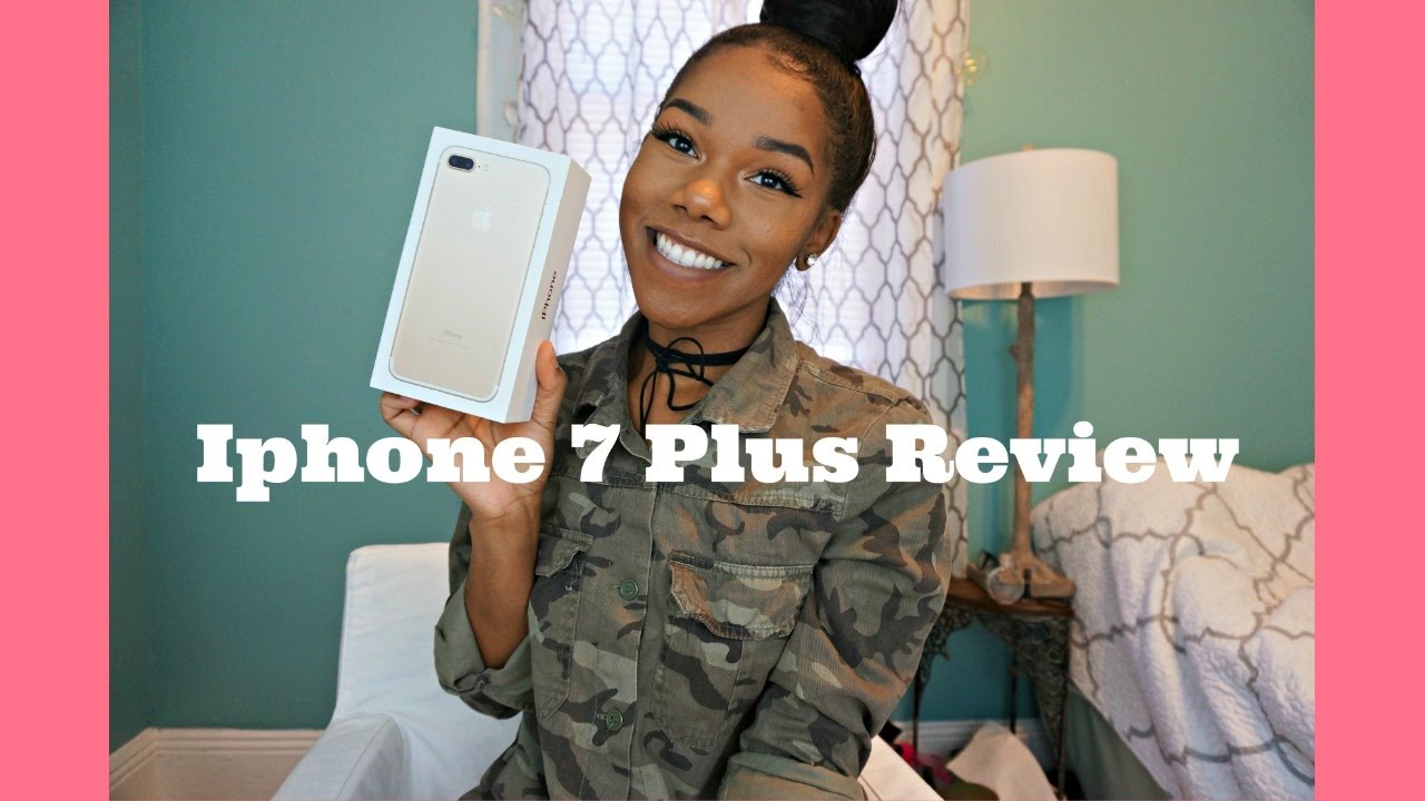 Breaking My iPhone + 7 Plus Unboxing and Review (GOLD)