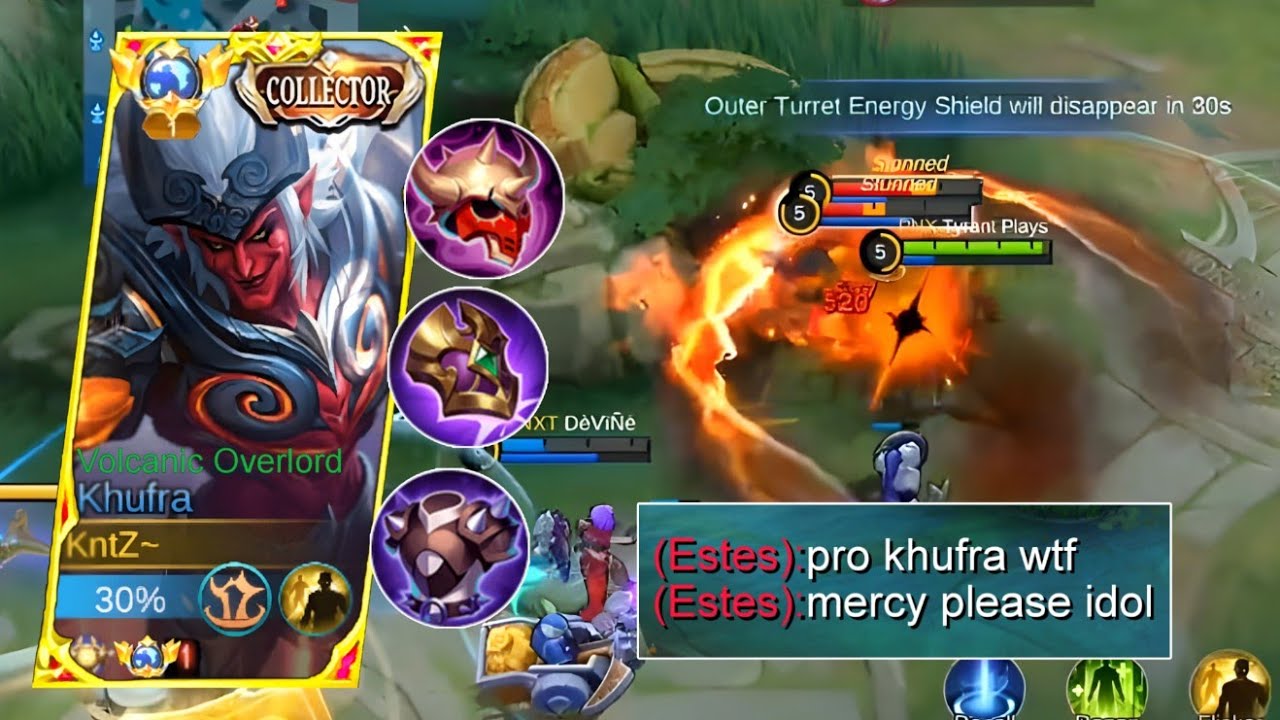 NEW KHUFRA ROTATION IN SOLO RANK ( MUST TRY ) KHUFRA GAMEPLAY BEST BUILD 2024