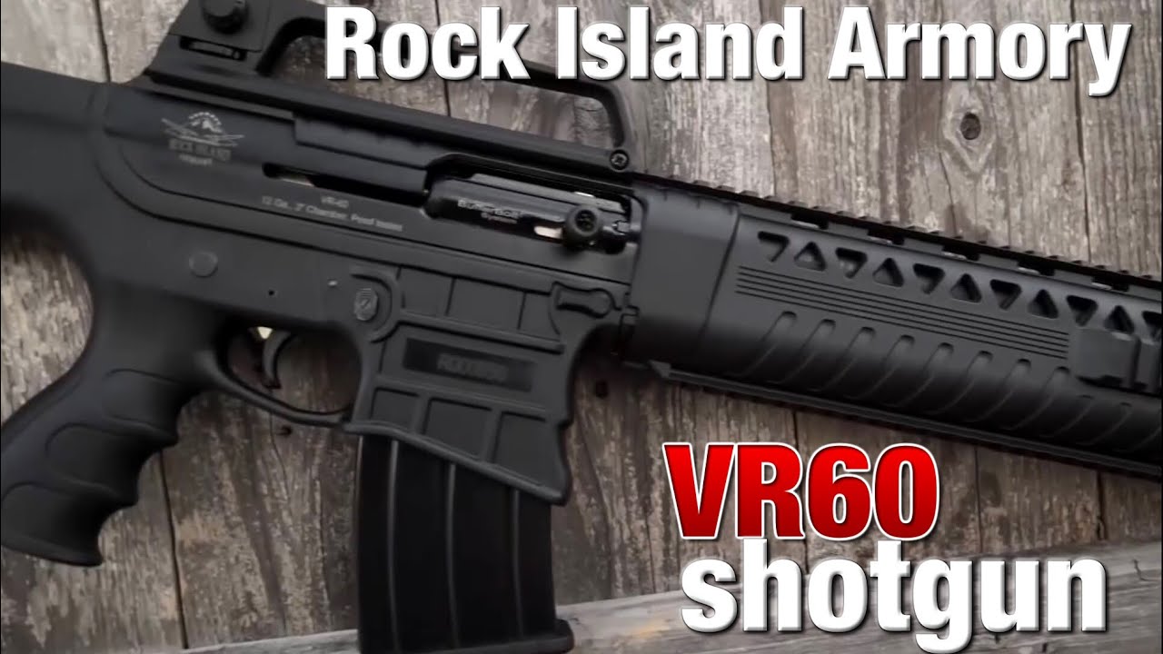 Компания Rock Island Armory представляет дробовик коробчатого типа в стиле AR с характером!