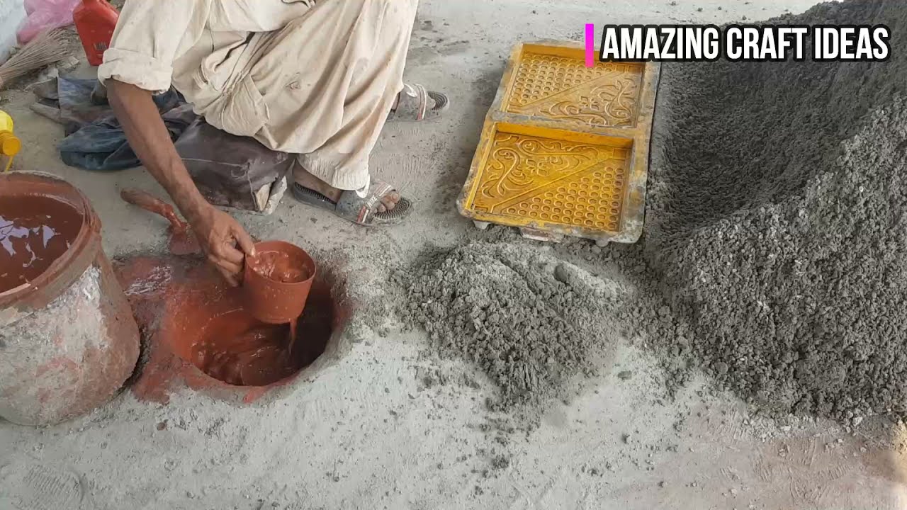 DIY Cement Craft Idea | Making Window from Cement and Concrete | amazing craft ideas