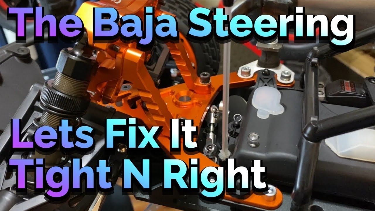 Рулевой узел Rovan или HPI Baja Stock Fix — это надежный и доступный способ!
