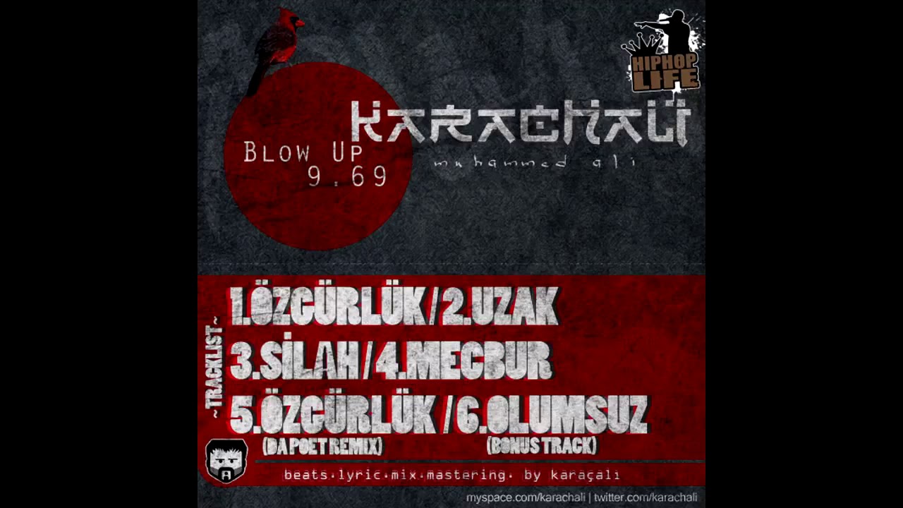 Karaçalı - Olumsuz (Bonus Track) - Blow Up '9.69' (2010) (Official Audio)
