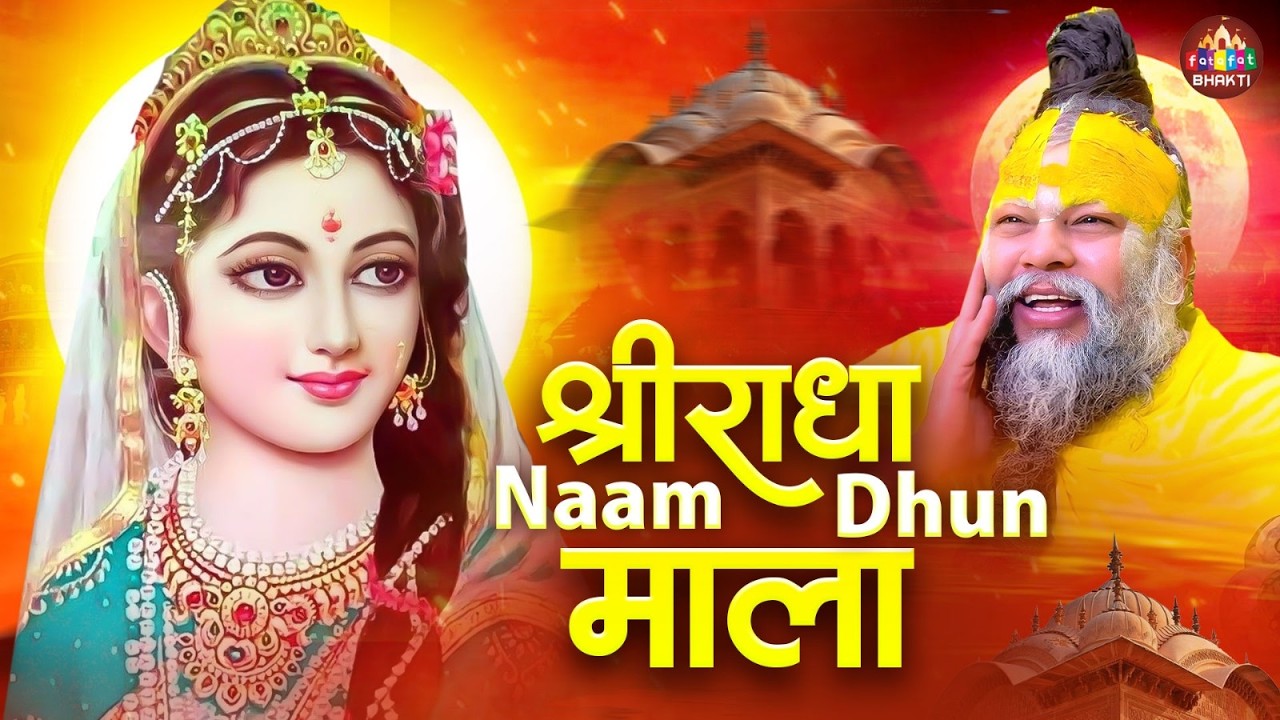 Radha Naam Dhun Mala 🙏 | श्री राधा नाम जप | Powerful Bhakti Bhajan | Full Radha Dhun