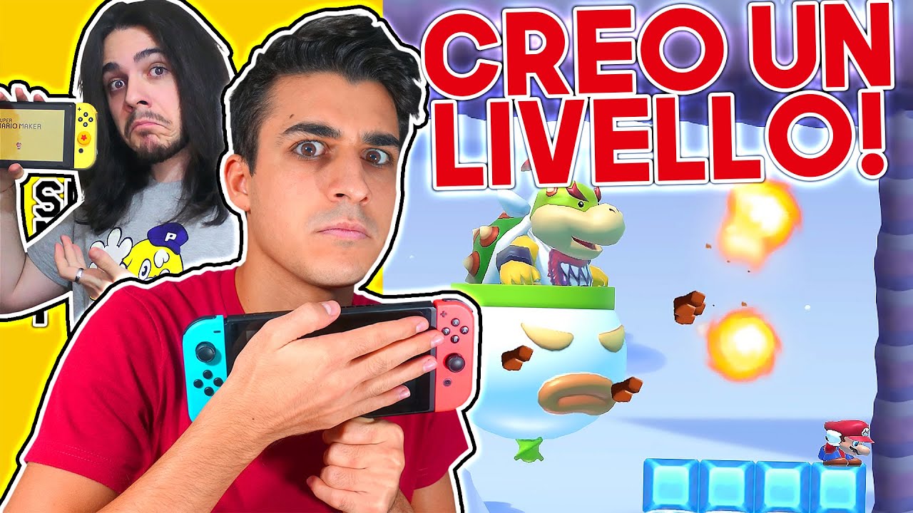 Costruiamo livelli in 1 ORA, 10 MINUTI e 1 MINUTO! - Mario Maker 2 ITA