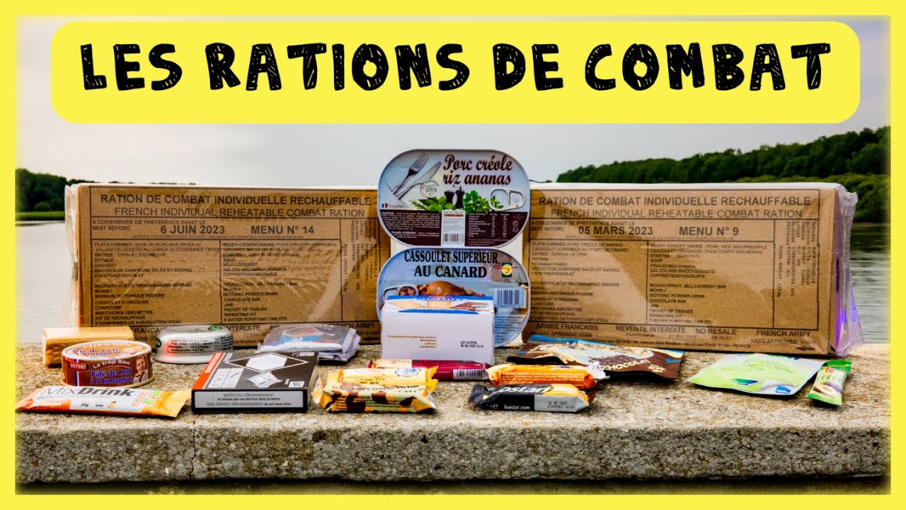 LES RATIONS DE COMBAT FRANCAISE