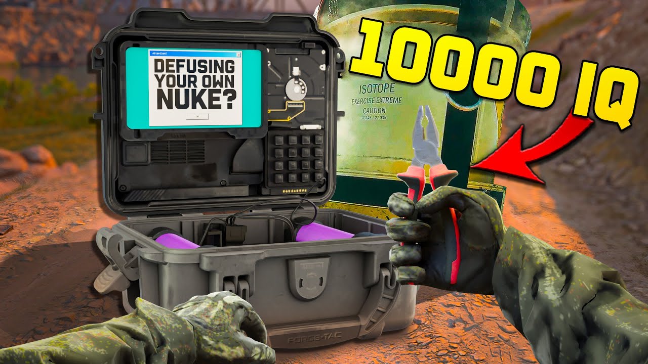 I Fooled EVERYONE into thinking I was defusing MY OWN NUKE!!