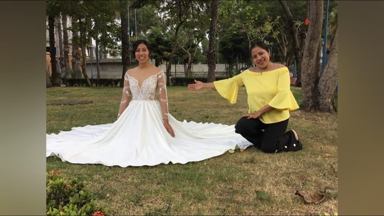 VESTIDO DE NOVIA SENCILLO : MODELO # 1