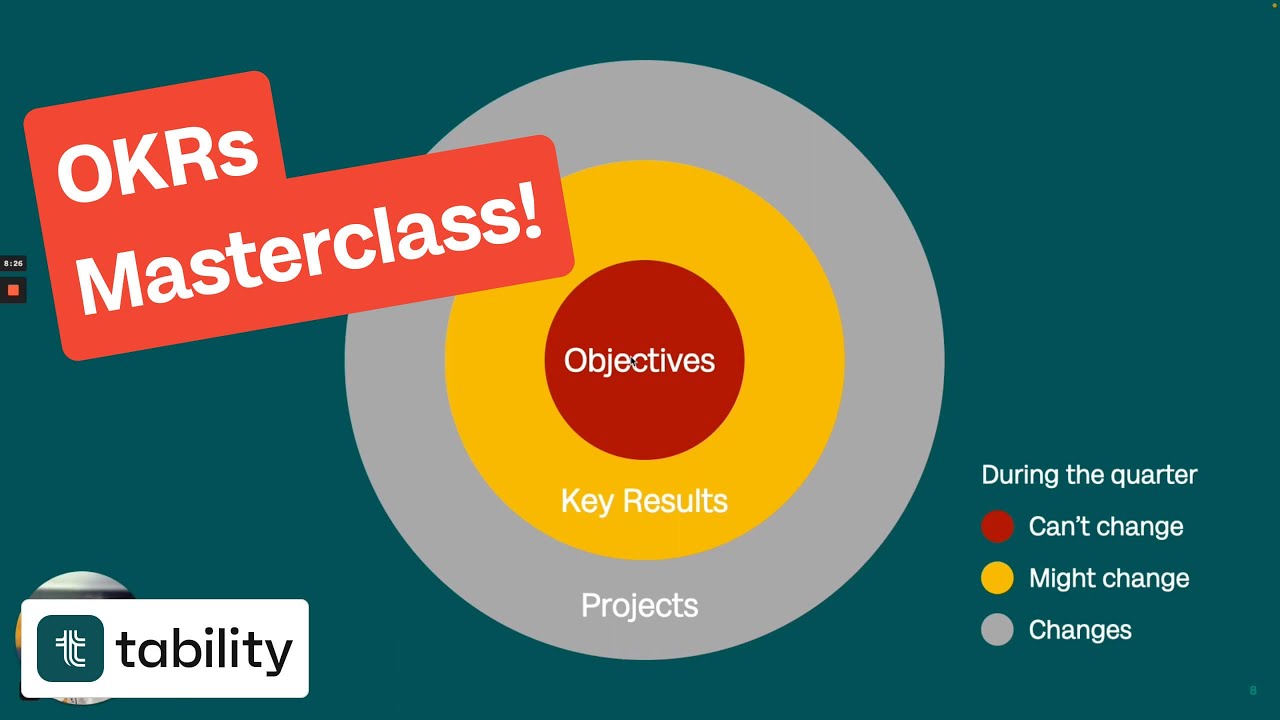 OKRs Masterclass: A Pragmatic Guide to Implementing OKRs | Tability