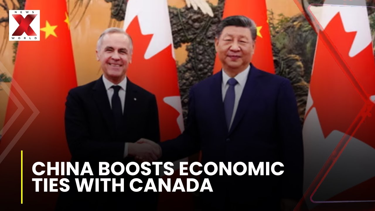 China strengthens economic ties with Canada amid global trade tensions | NewsX World