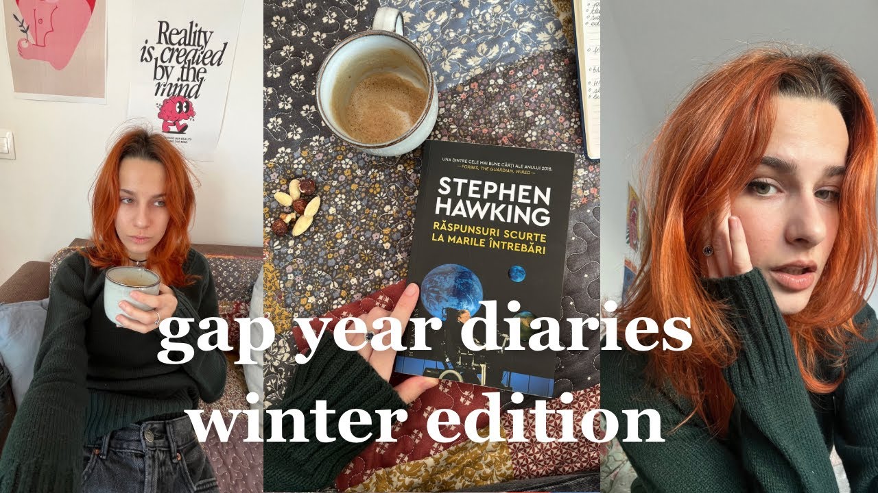 gap year diaries: câteva zile din viața mea (reset, citesc & un nou hobby)