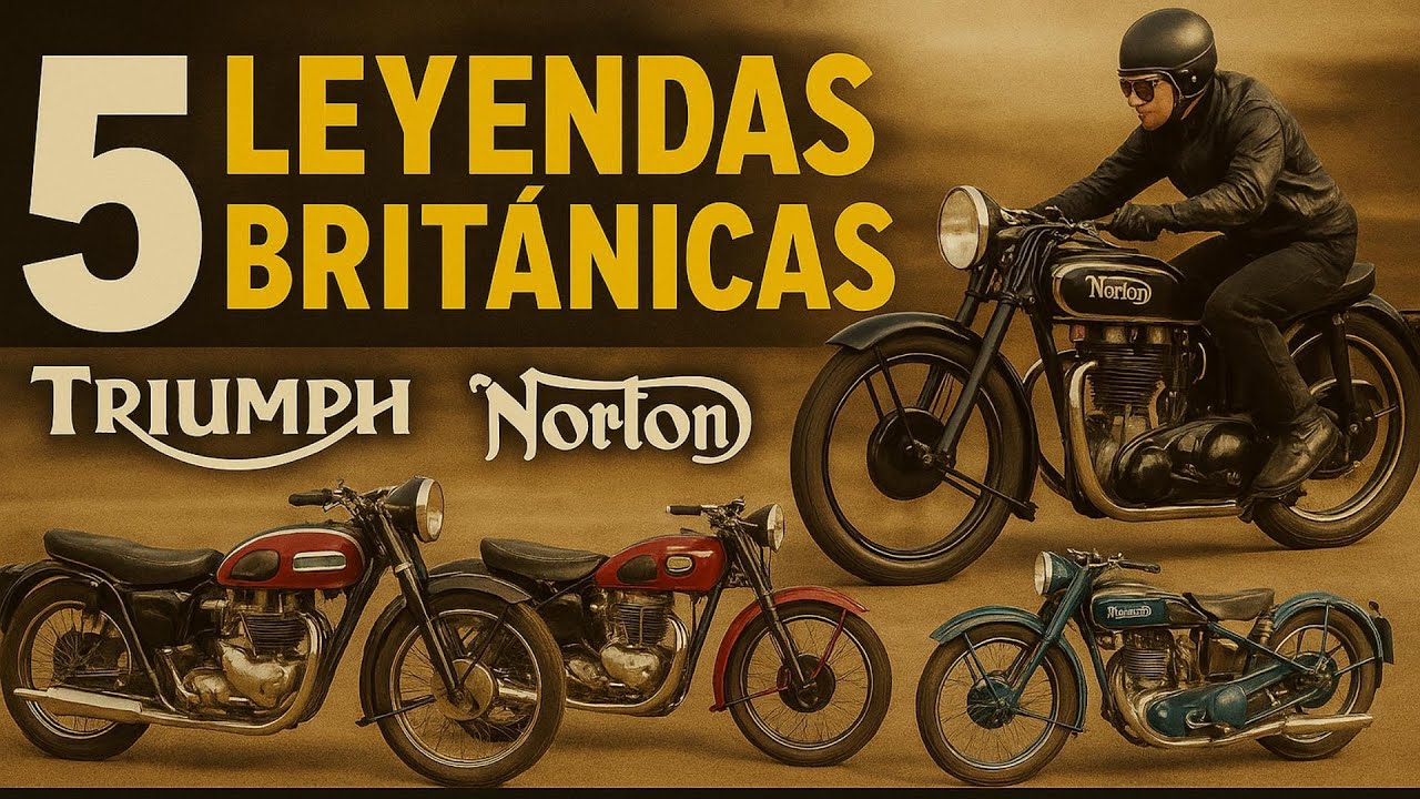 5 de las Mejores Marcas de Motos Británicas de la Historia
