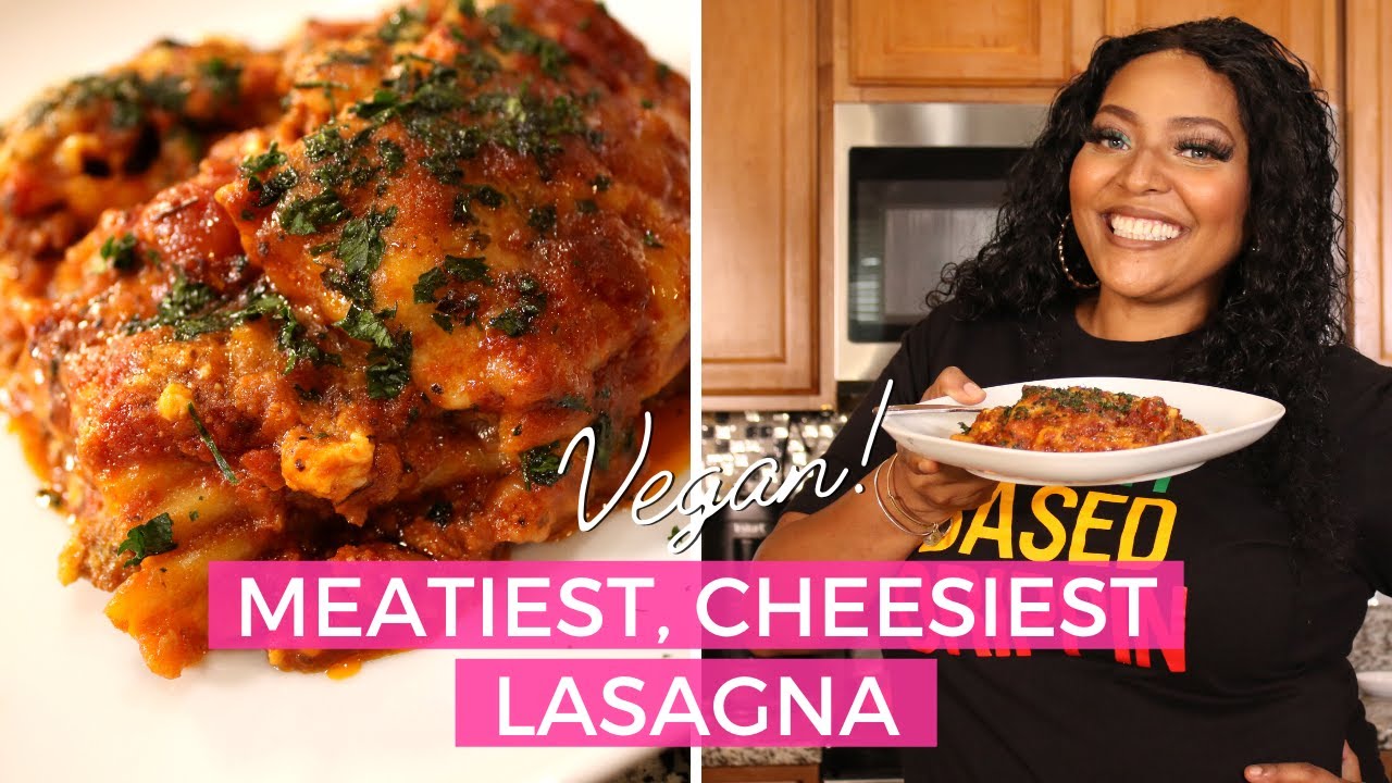 Meatiest, Cheesiest Vegan Lasagna Recipe | How to make  Lasagna | Chef Joya| Italian Recipes