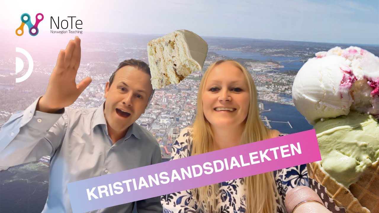 Video 1151 Dialektprat med Karense kristiansandsdialekten