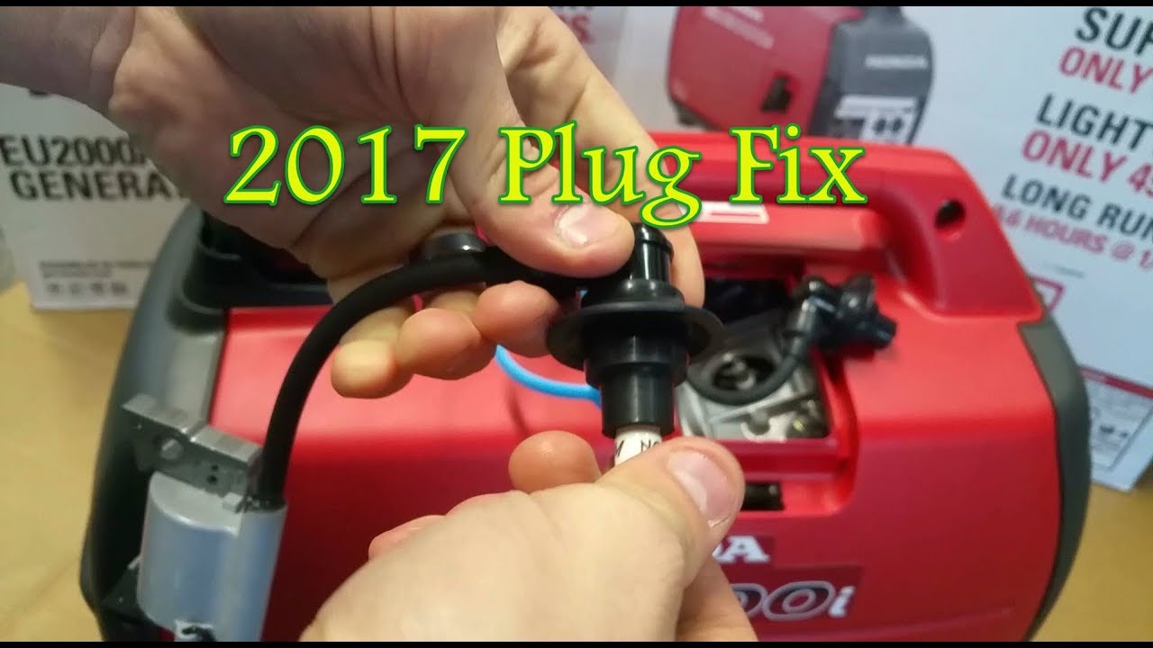 Honda Eu2000i "Running Rough" or Hard Start 2017 fix