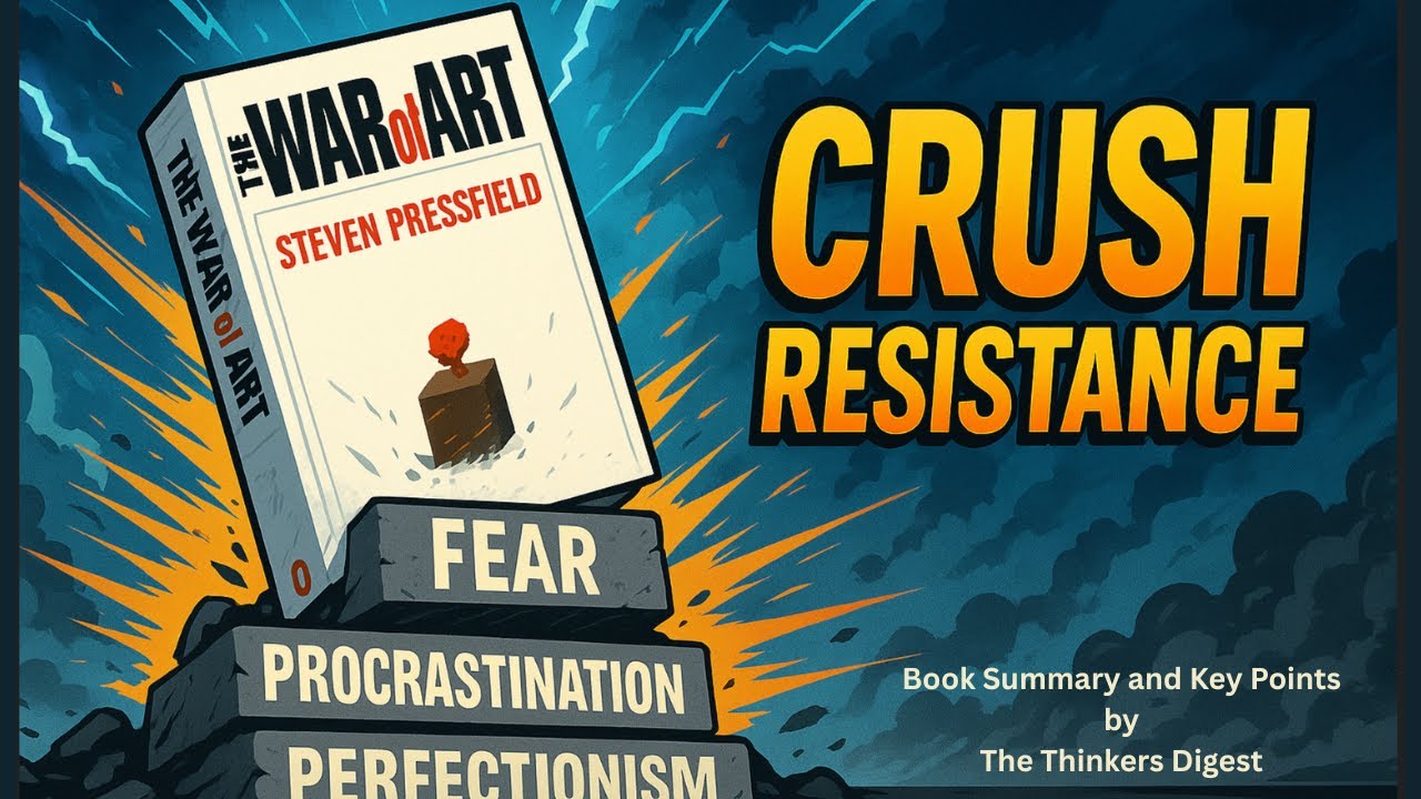 The War of Art  by Steven Pressfield. Book summary and key points