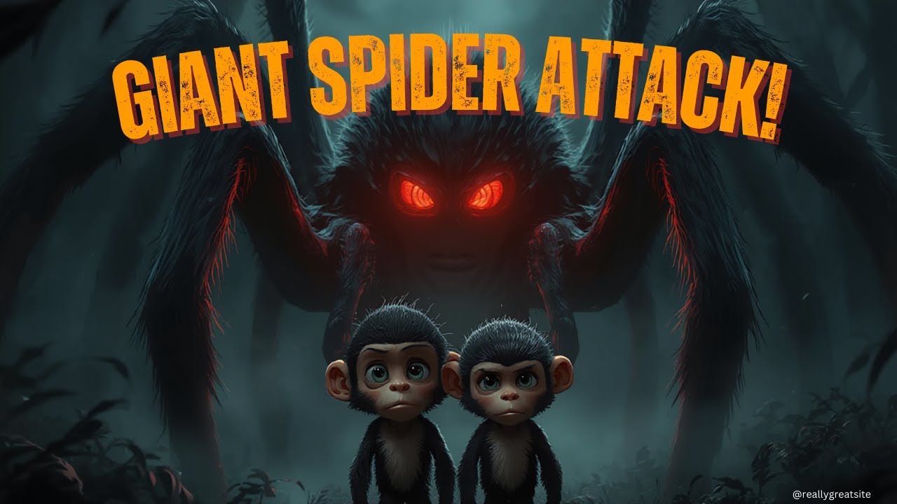 MONKEY TRUCKERS vs. GIANT SPIDERS! The Dangerous Potato Run 🥔
