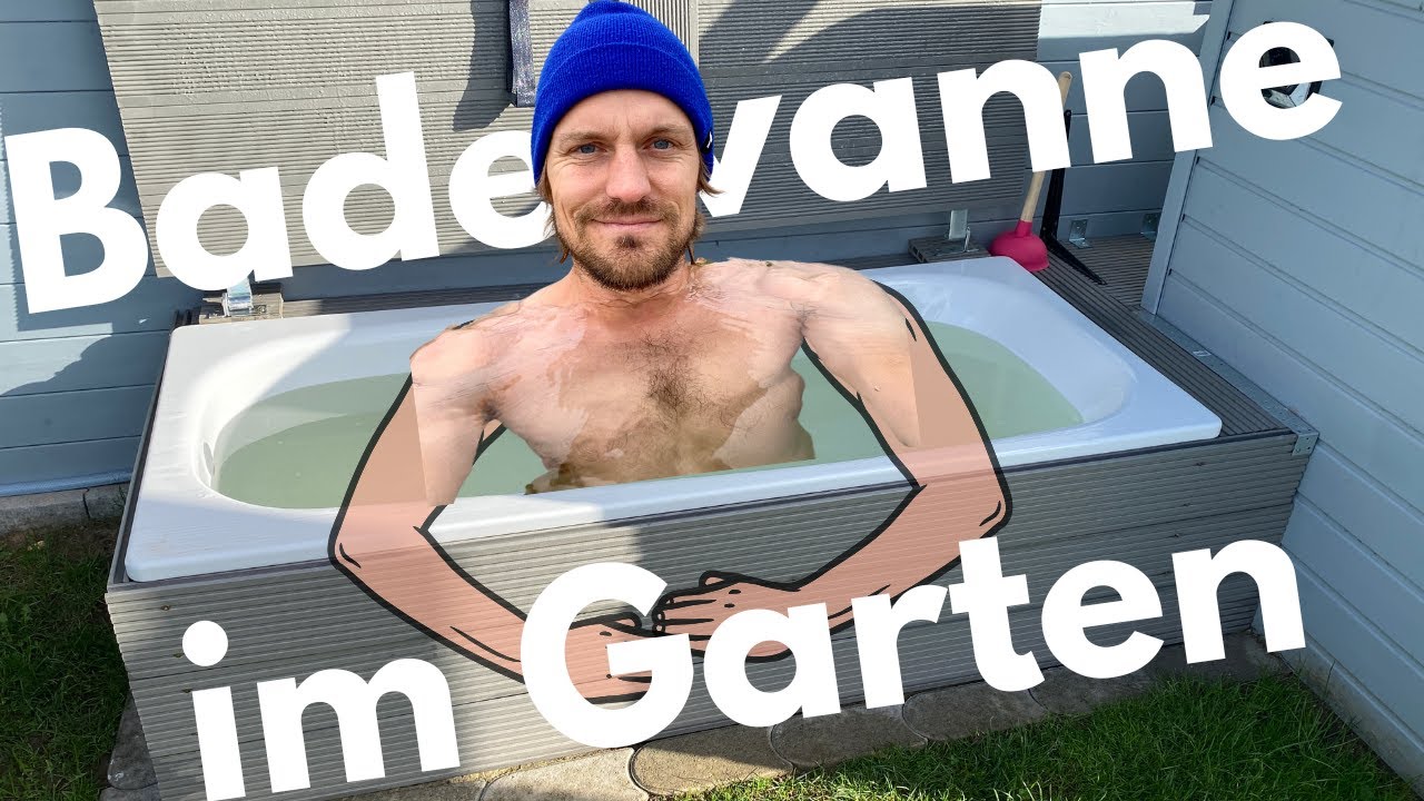 Eisbaden im Winter: Meine DIY-Badewanne im Garten