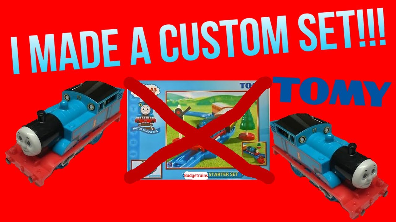 I MADE A CUSTOM TOMY THOMAS SET!!!