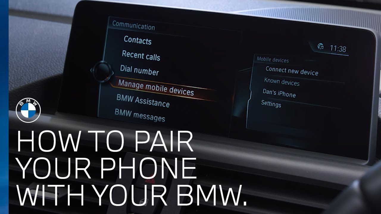 BMW UK | How do I pair my phone with my BMW?