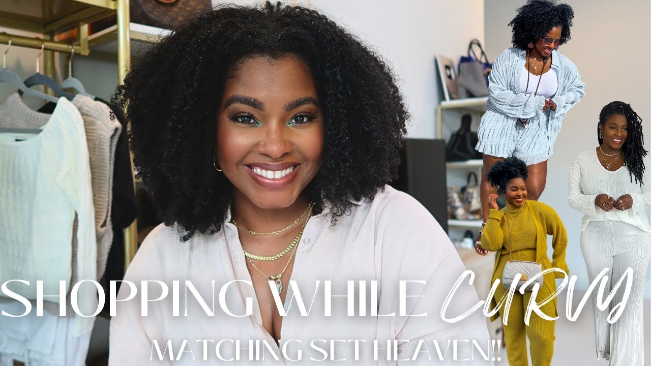 Shopping While Curvy: Pretty Little Thing || the BEST place for matching sets + chic dresses