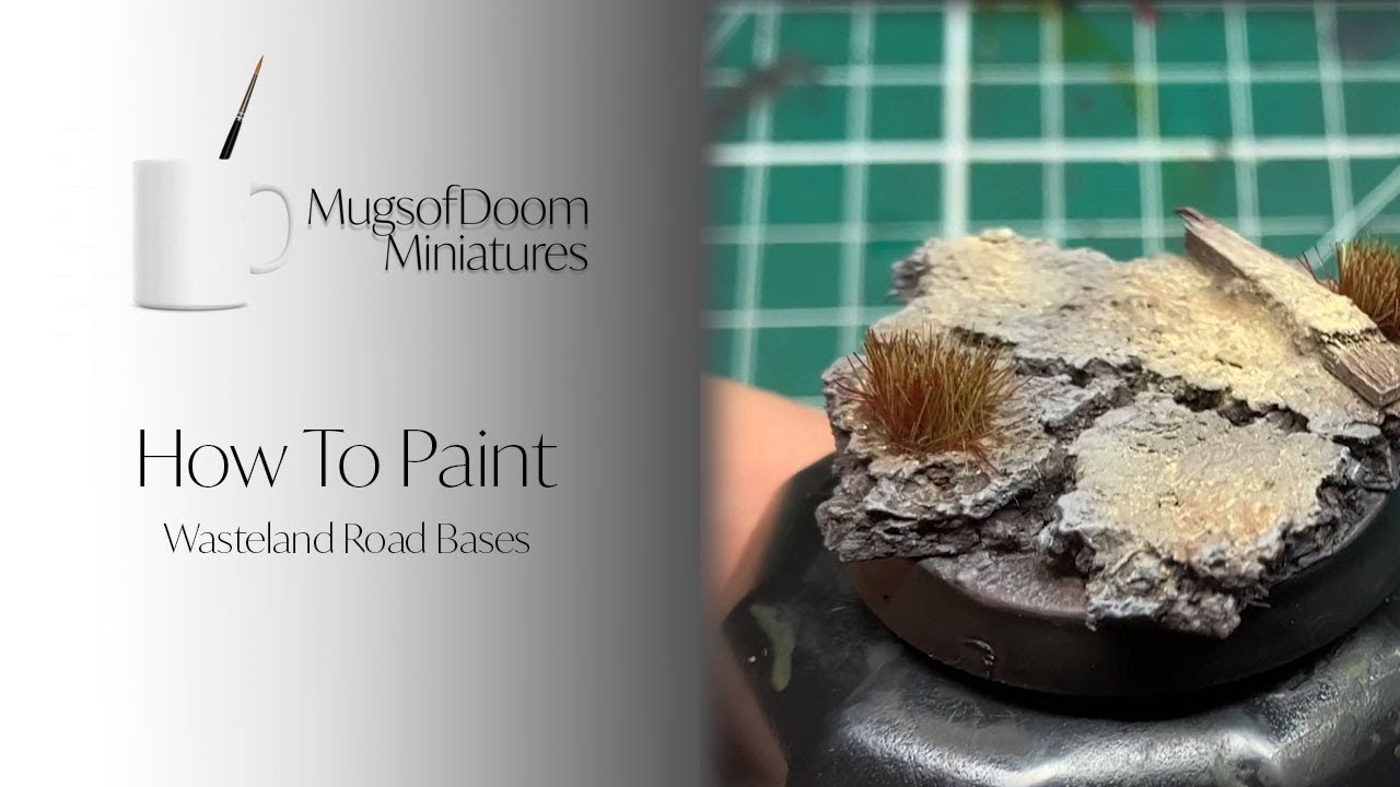 How to Paint: Wasteland Road Bases