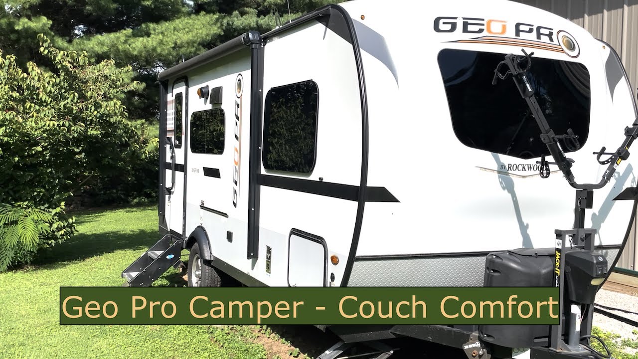 Geo Pro Camper 19FBS Making the Couch More Comfortable