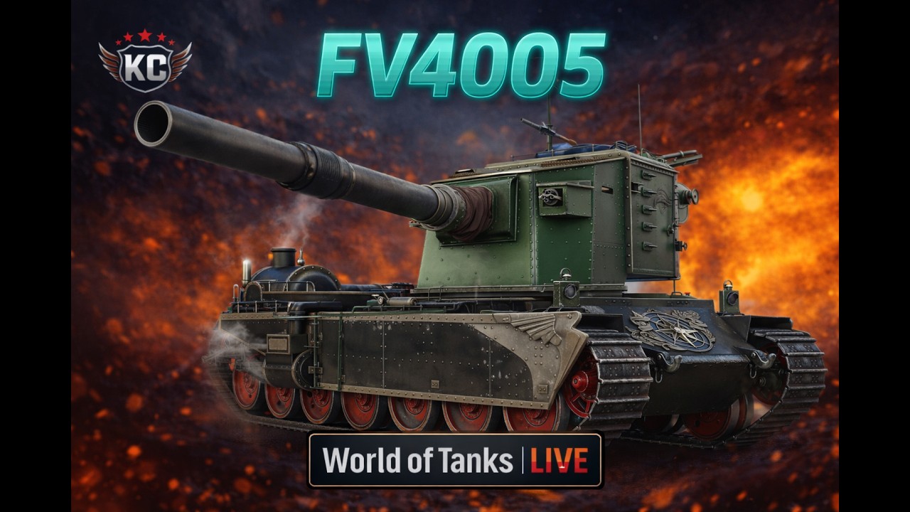 FV4005 + FV215b 183 / ВИКОНУЮ ОБЗ-12 на Black Rock #wot  #wotua #worldoftanks