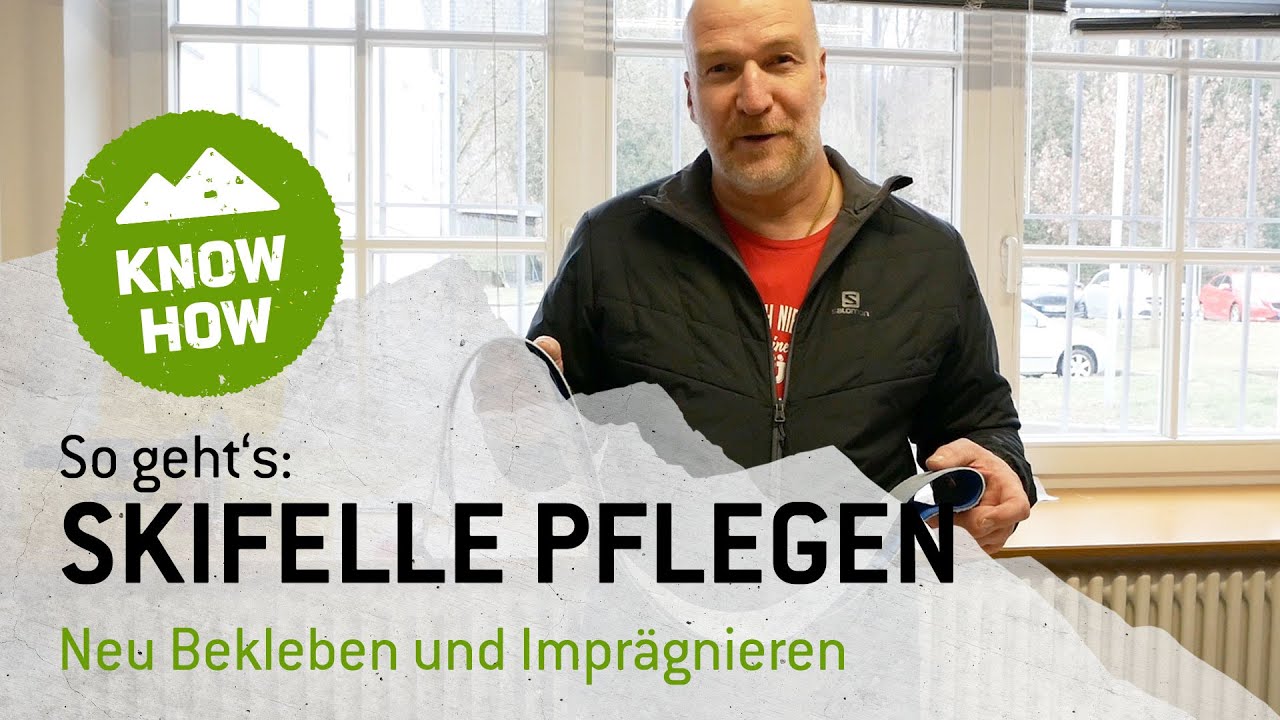 Skifelle neu bekleben: So geht's!
