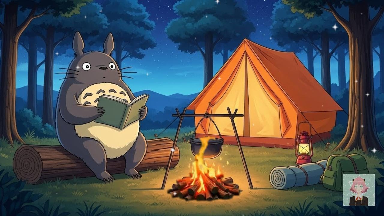Forest Ambience Lofi | No Visuals Relaxing Music