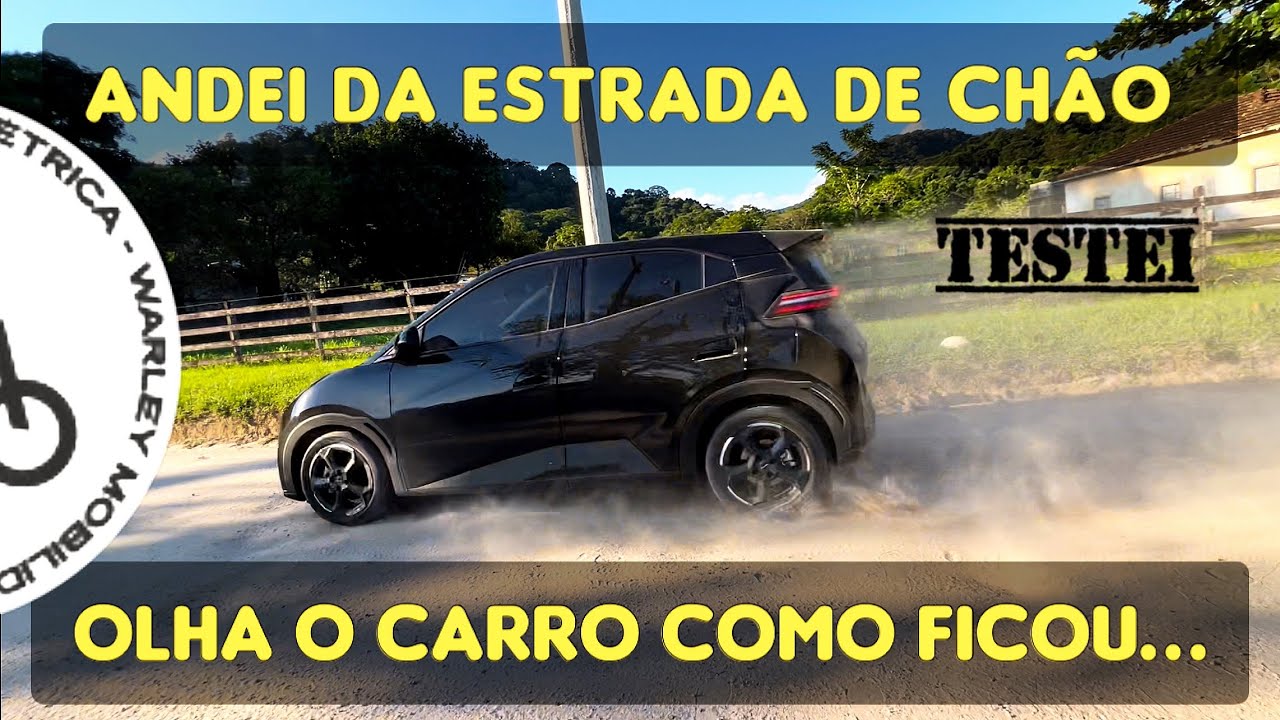TESTEI MEU DOLPHIN MINI NA ESTRADA DE CHÃO EM ALTA VELOCIDADE, OLHE NO QUE DEU… #byd #dolphinmini