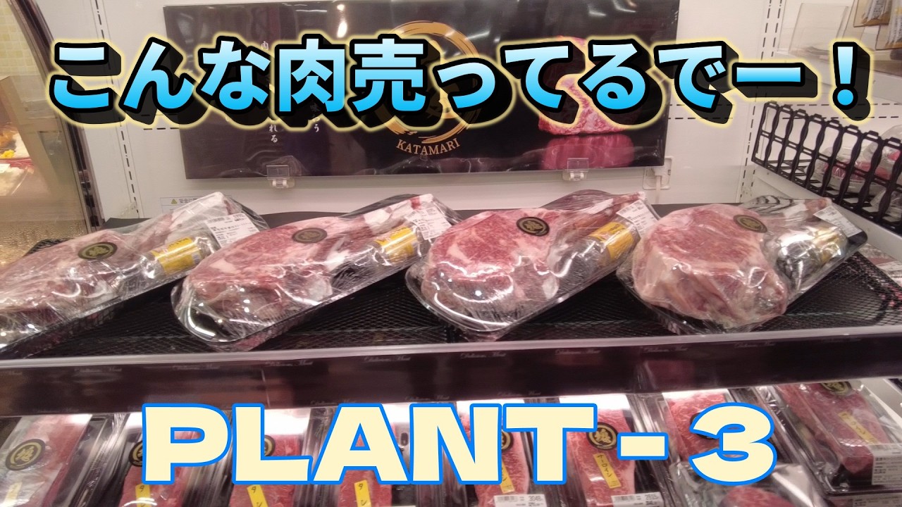 ライジングフィールド山家に行く前に、こんな肉やあんなカレーを売ってるPLANT - 3で買出し