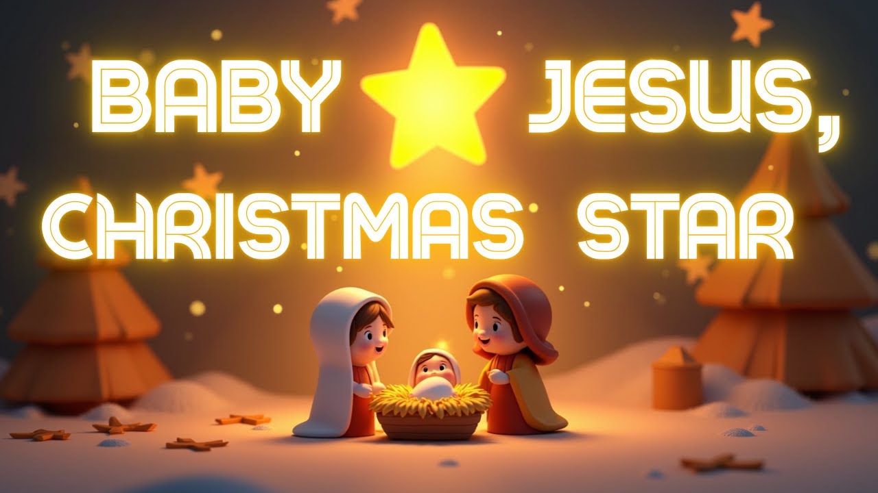 BABY JESUS, CHRISTMAS STAR ⭐ | Nativity Song for Kids | Luigie Land