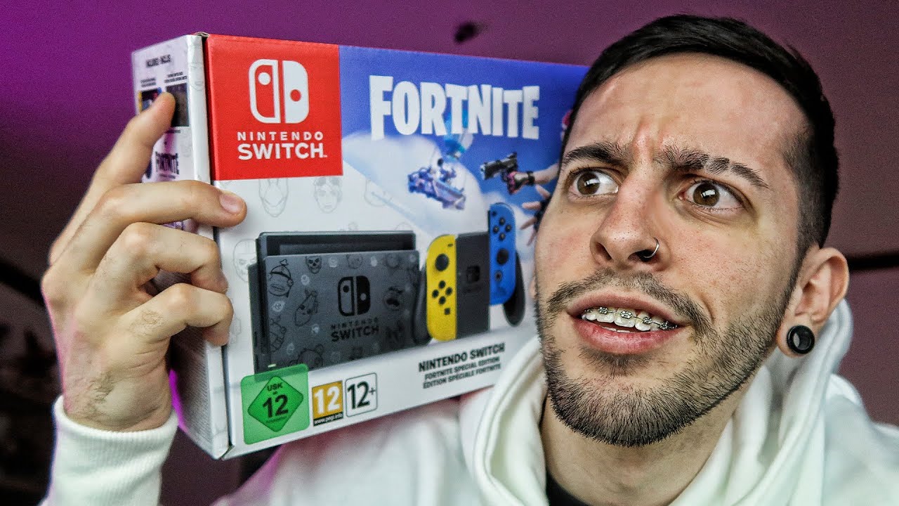 COMPRÉ LA NINTENDO SWITCH DE FORTNITE PARA TENER ESTA SKIN | Robleis