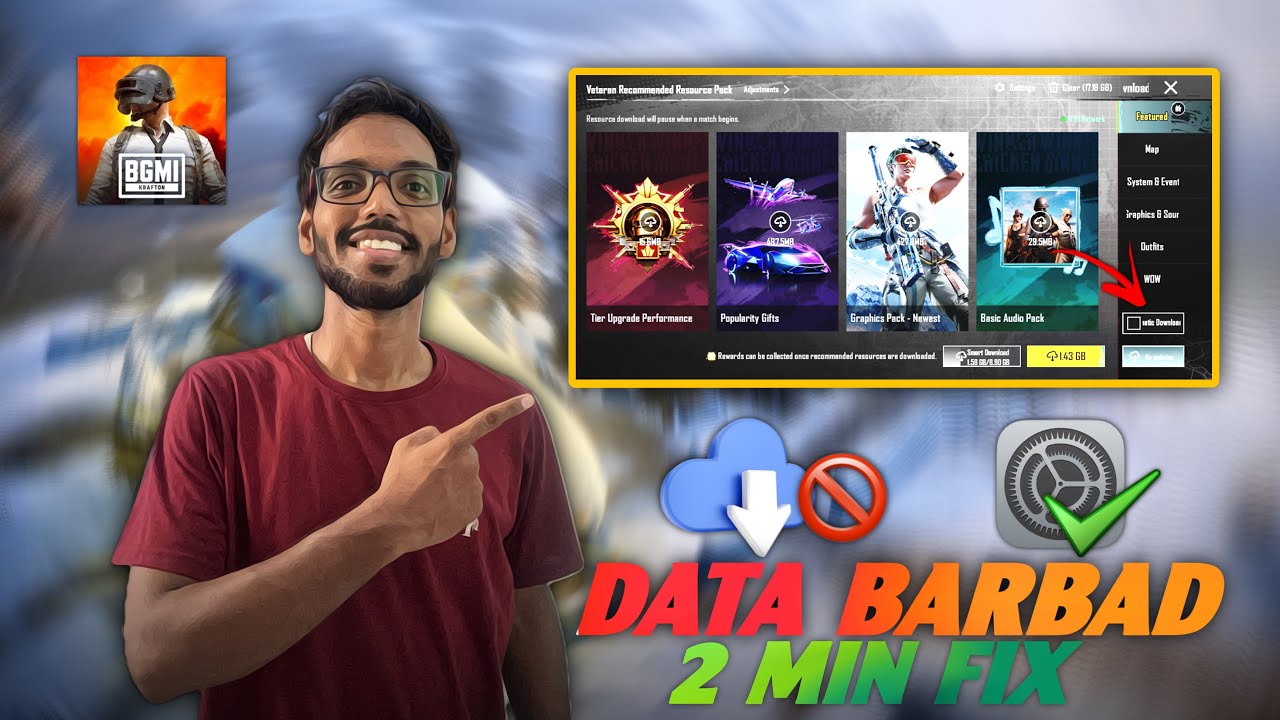 Fix BGMI auto download in 2 min's - Part 2 | Simple Hindi tutorial.