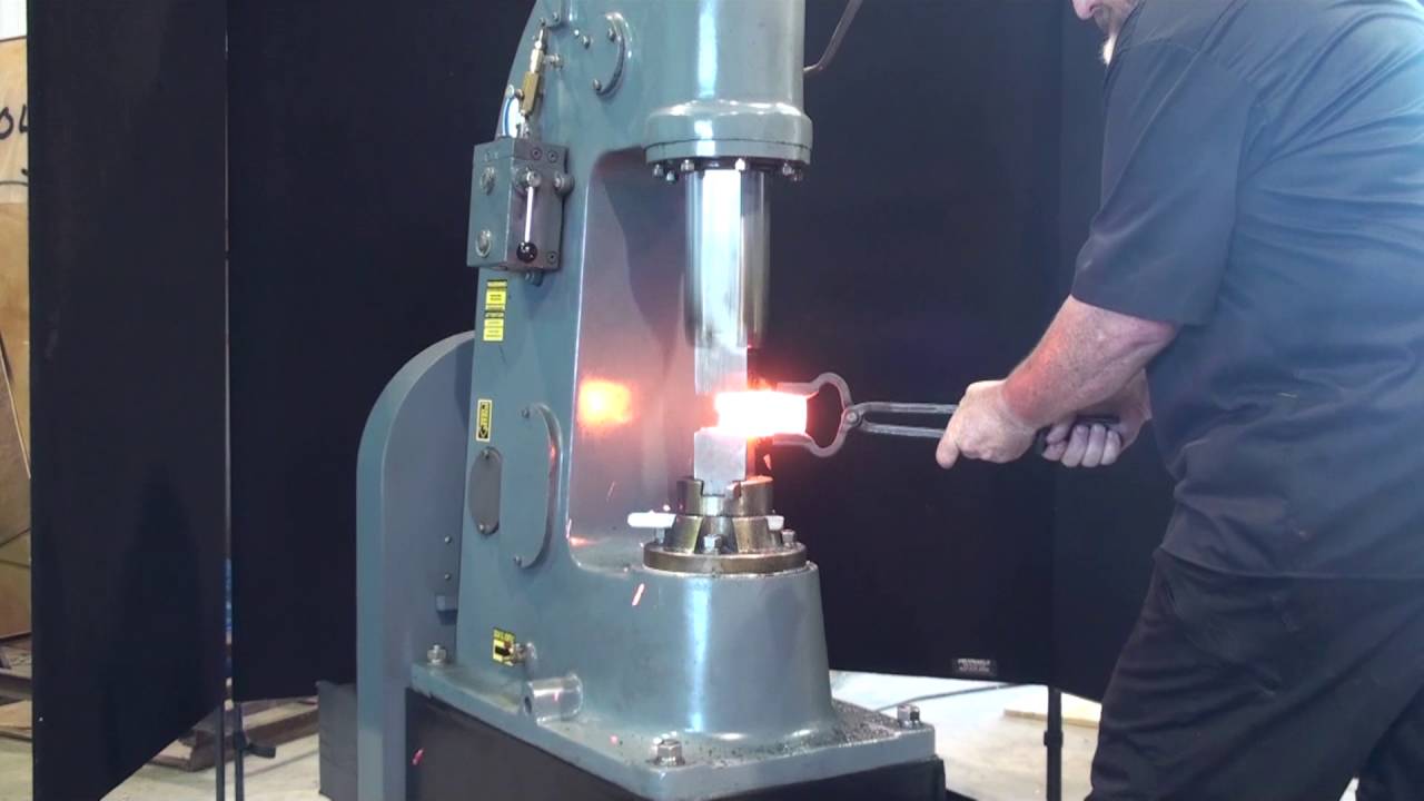Anyang 55 lb. HS power hammer forging 2