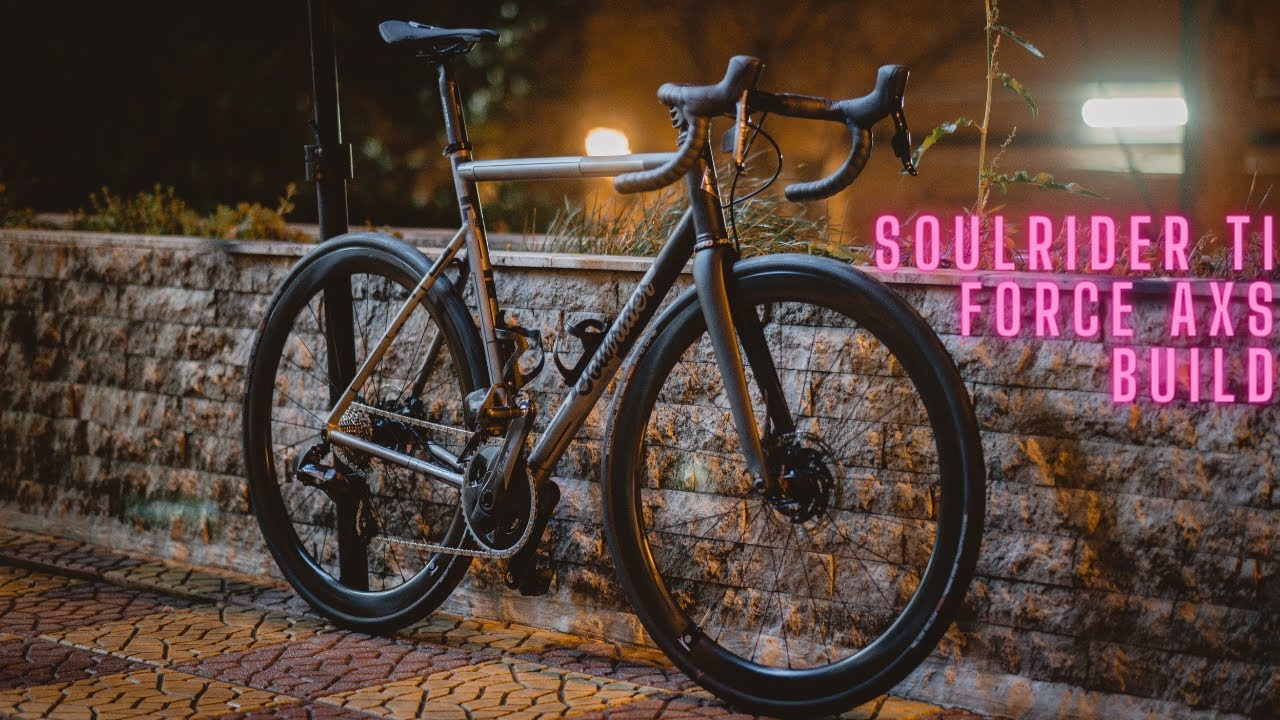 Soulrider Frameworks Titanium & Sram Force AXS Build VLOG