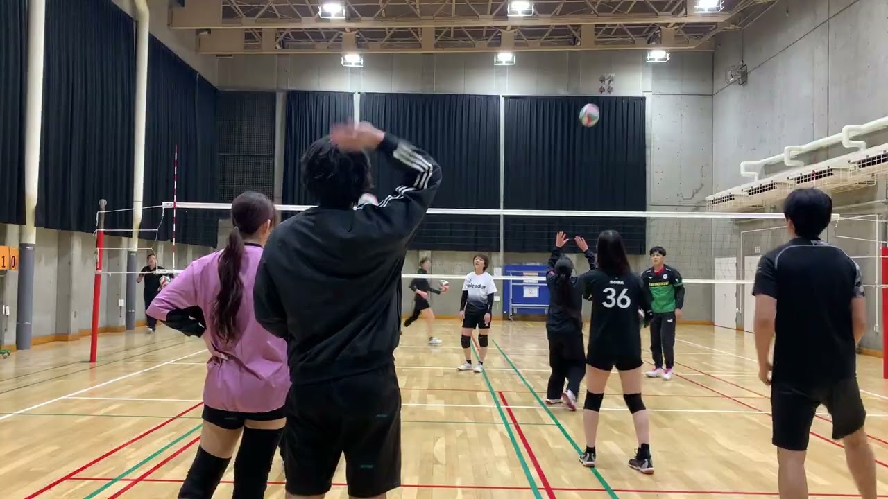 20260128 スパイク練習