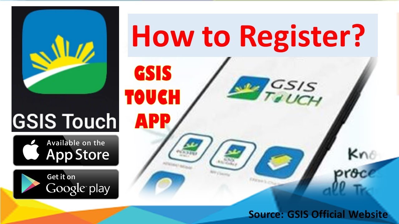 How to Register and Create Account in GSIS Touch App