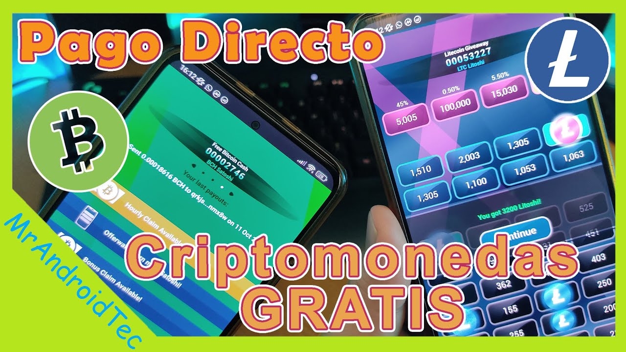 Dos super aplicaciones para ganar criptomonedas gratis con pago directo Apps Gratis