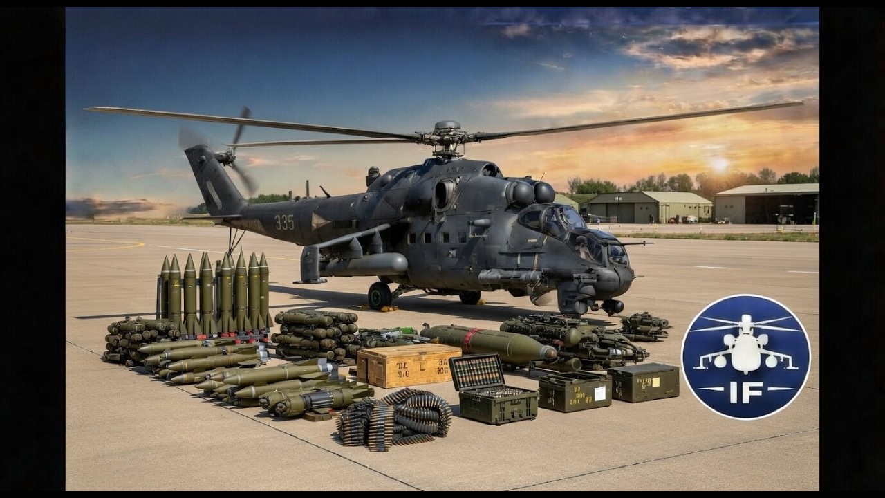 Вооружение Ми-24П в DCS из кабины пилота | Пушка, НАР и ПТУР
