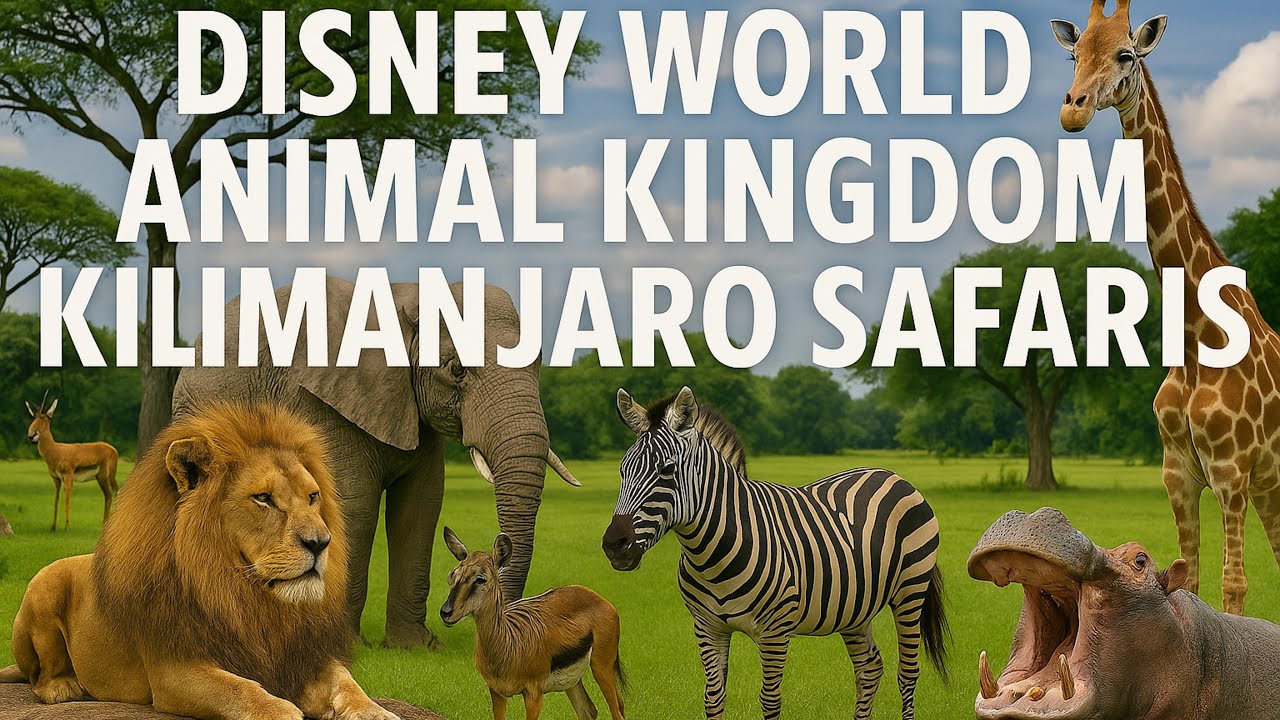 Disney World Animal Kingdom Kilimanjaro Safaris