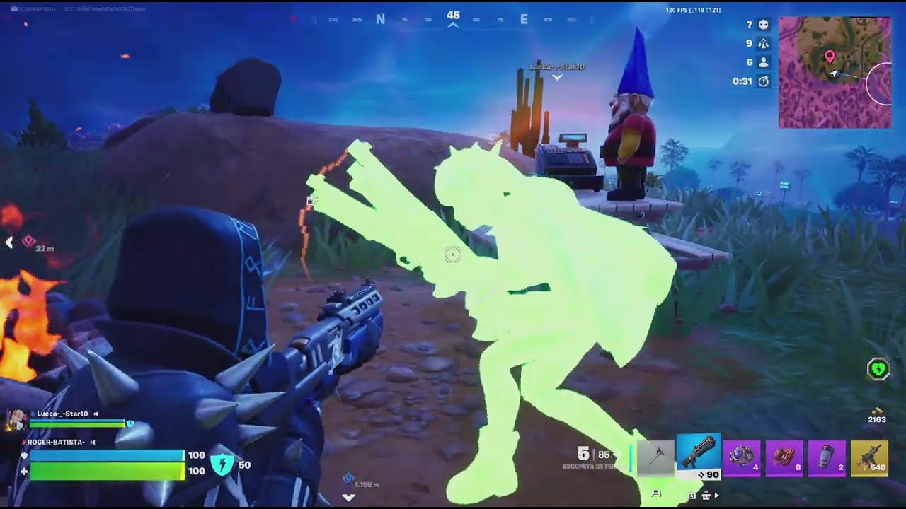 Fortnite Sem Construção Vitória Em Dupla C7 T1