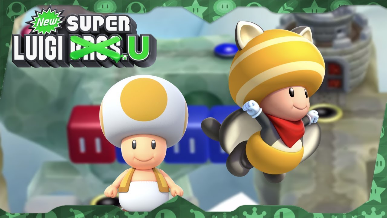 New Super Luigi U Deluxe ᴴᴰ | World 6 (All Star Coins) Solo Toad