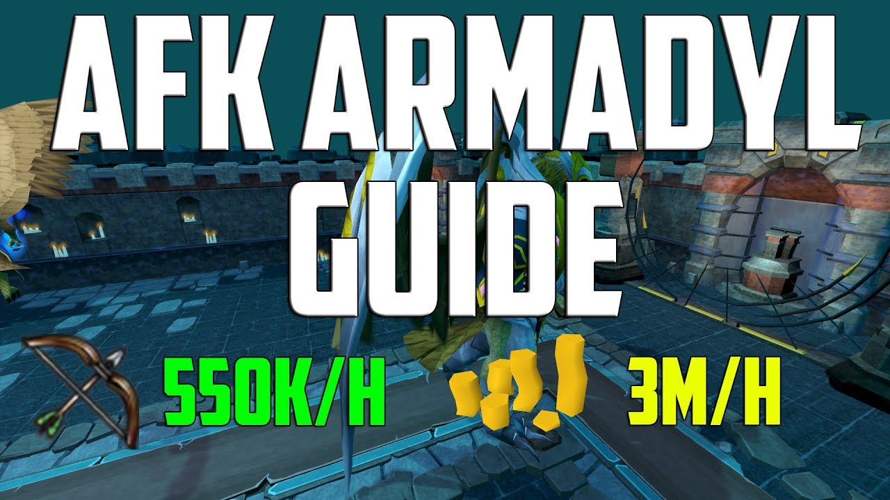 Runescape 3 - AFK Armadyl guide (Kree'arra)| Fast ranged XP & Profit 2018