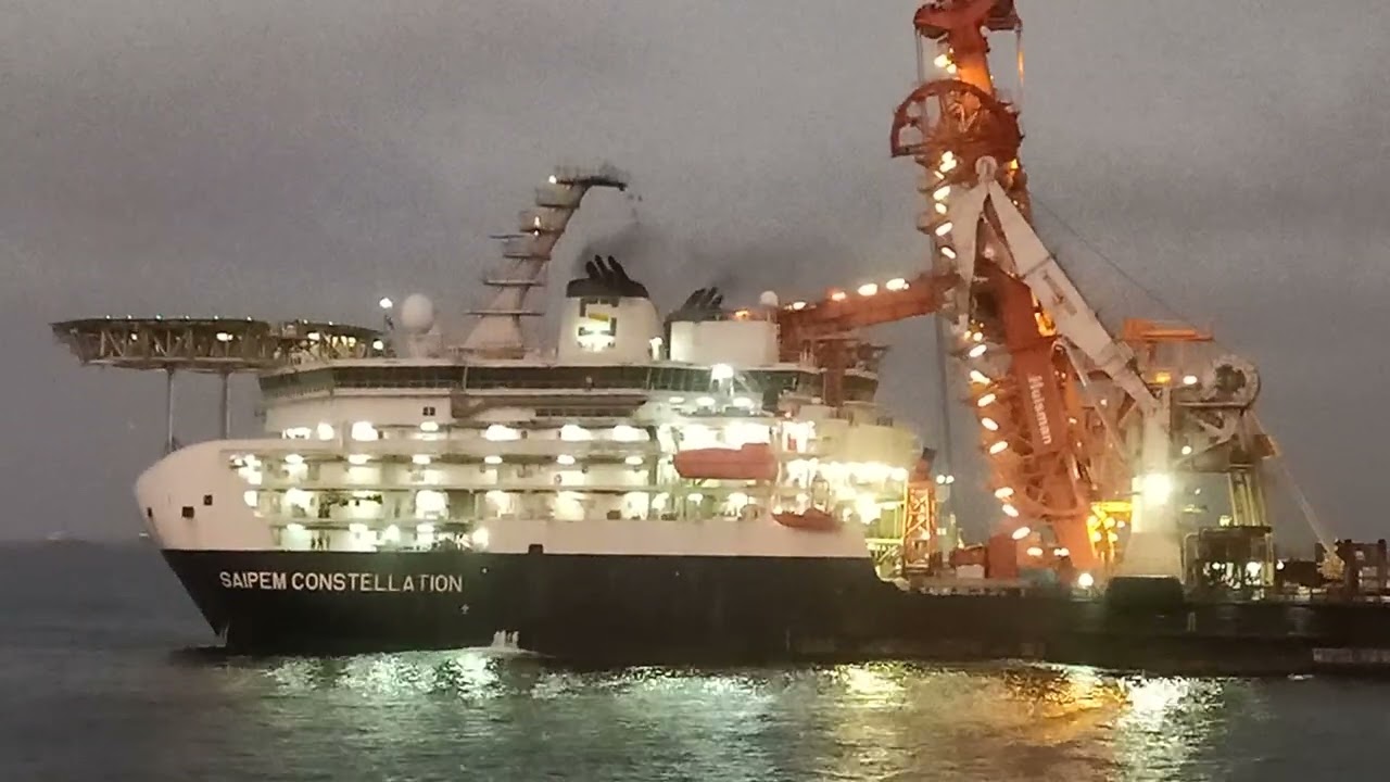 SAIPEM CONSTELLATION at West Africa SAIPEM,GTA Project