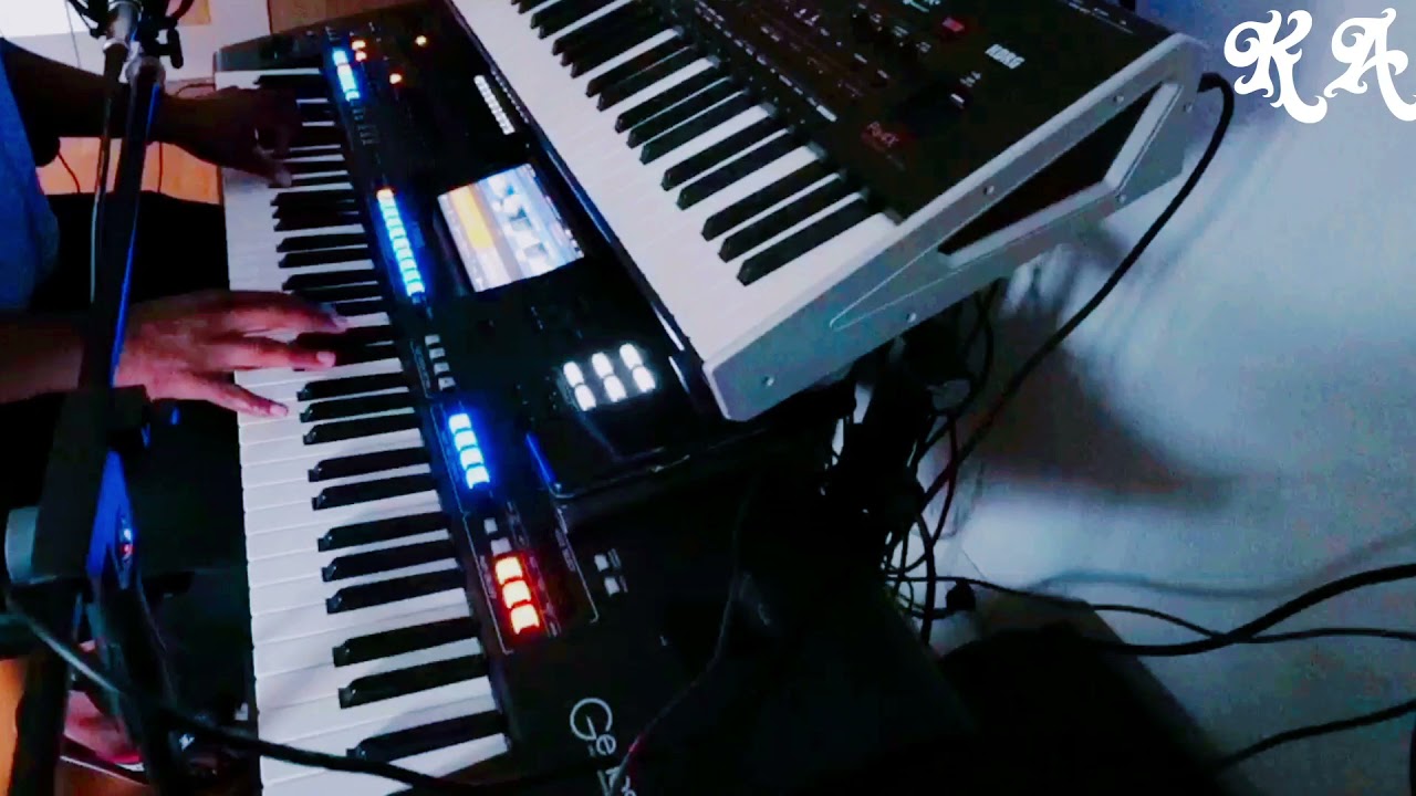 Laisse moi t'aimer - Darina Victry cover on Yamaha Genos