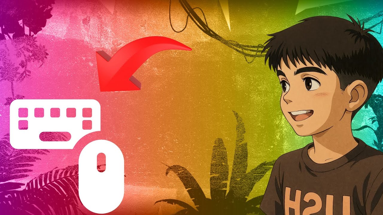 מראה לכם איך אני משחק במקלדת ועכבר(השתפרתי!!)