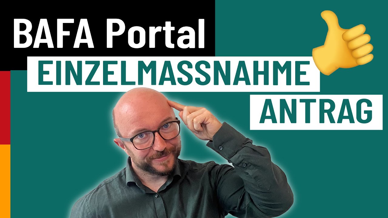 Wie: BEG Einzelmaßnahmen Antrag hochladen im BAFA Portal | Energieberater erklärt