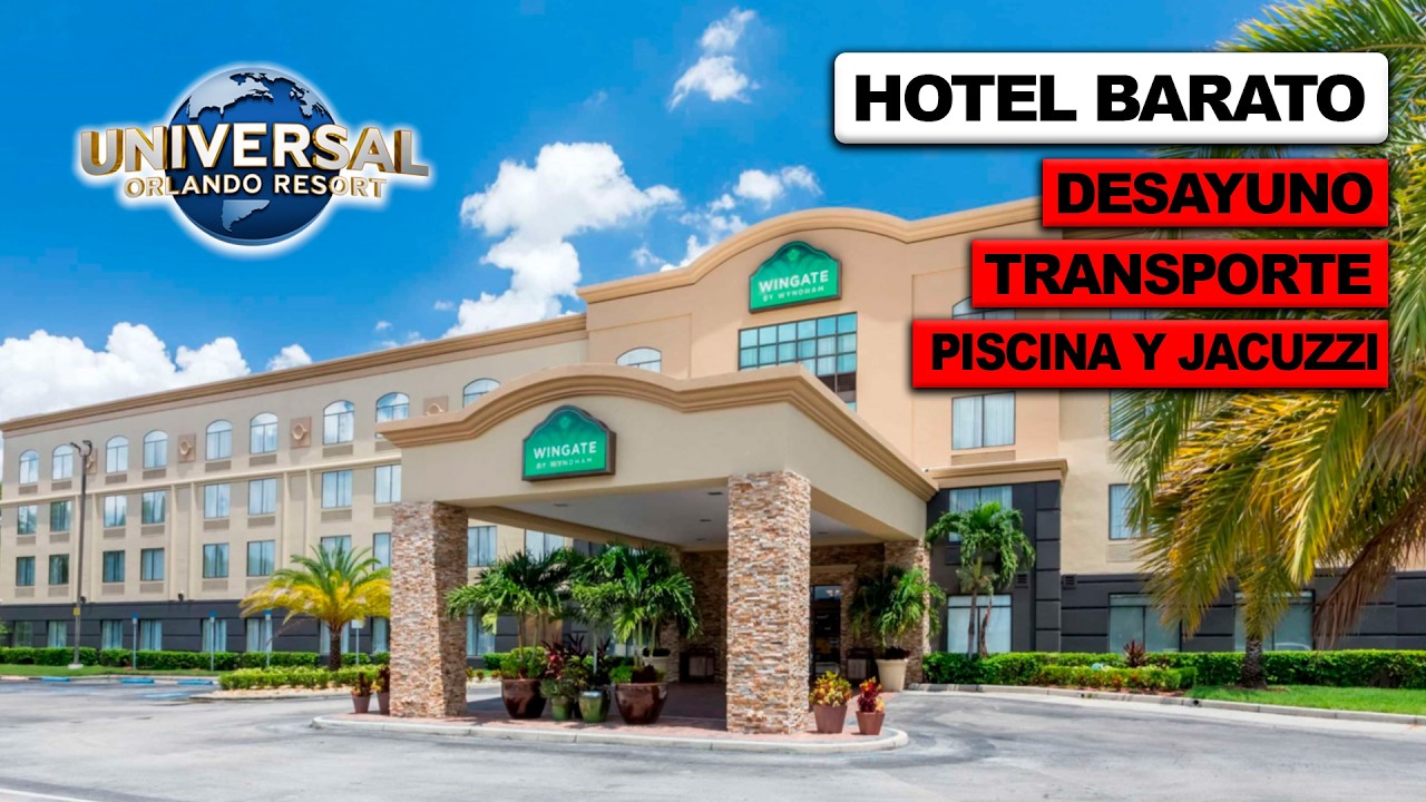 HOTEL MUY BARATO EN ORLANDO FLORIDA CON TODAS LAS COMODIDADES